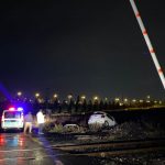 Diyarbakır Sur’da tren ile otomobil çarpıştı