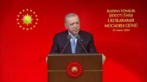 Cumhurbaşkanı Erdoğan: Kadına yönelik şiddet bir insanlık suçudur