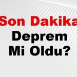 Son dakika deprem mi oldu? Az önce deprem nerede oldu? İstanbul, Ankara, İzmir ve il il AFAD son depremler 14 Kasım 2024