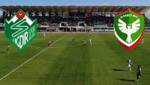 Iğdır FK, Amedspor’un maçın detayları belli oldu