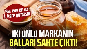 İki ünlü markanın balları sahte çıktı!