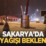 Sakarya’da kar yağışı bekleniyor