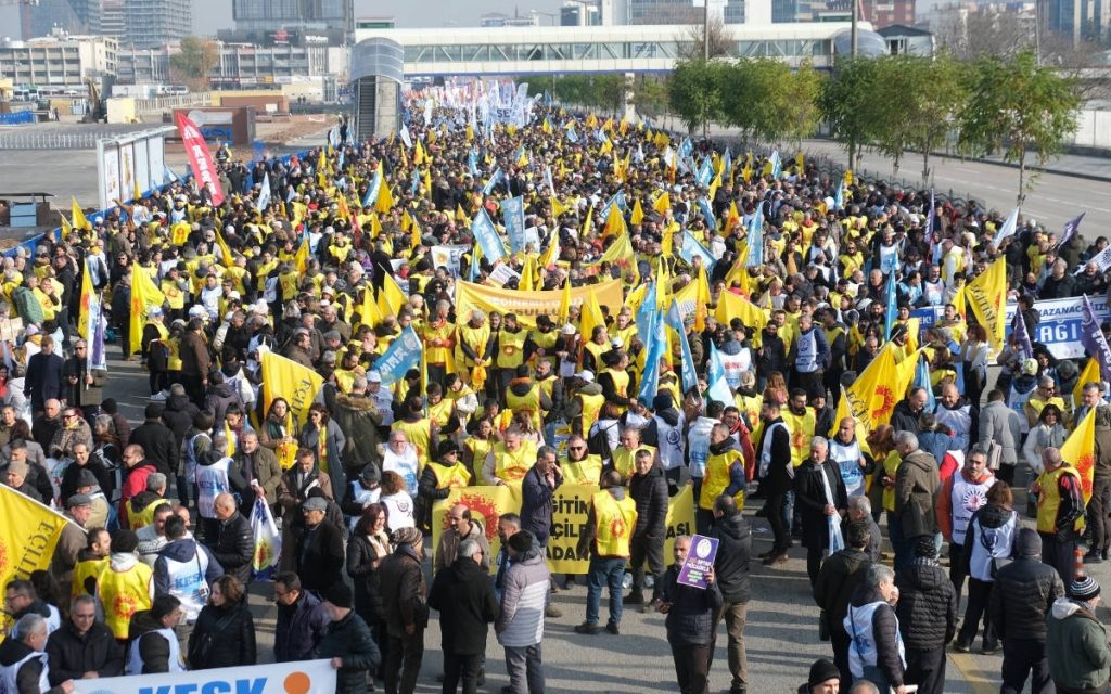 KESK'ten 'Geçinemiyoruz' mitingi