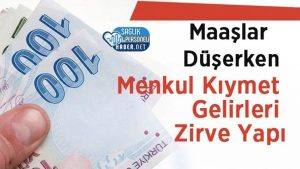 Maaşlar Düşerken Menkul Kıymet Gelirleri Zirve Yapı