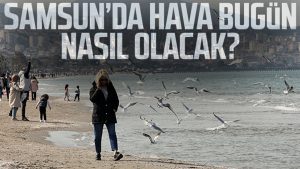 8 Kasım Cuma Samsun hava durumu