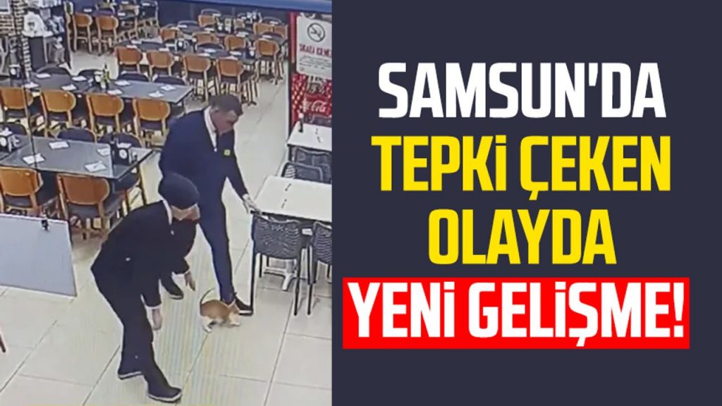 Samsun'da tepki çeken olayda yeni gelişme!