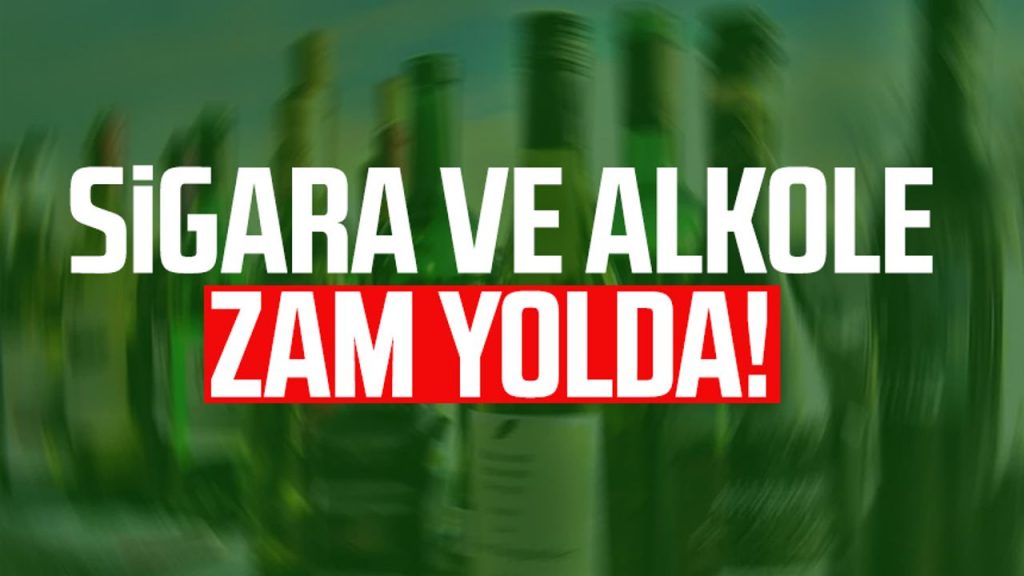 Sigara ve alkole zam yolda!