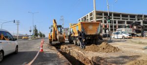 Talaytepe Mahallesi’nin yeni yerleşim yerlerine kanalizasyon hattı