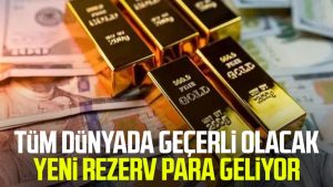 Tüm dünyada geçerli olacak yeni rezerv para geliyor