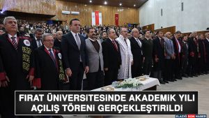 Fırat Üniversitesinde Akademik Yılı Açılış Töreni Gerçekleştirildi