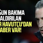 Yoğun bakıma kaldırılan milli futbolcudan haber var!