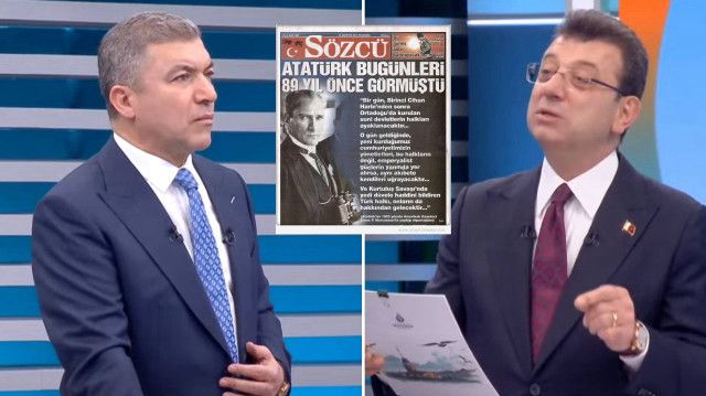 Sözcü uydurdu İmamoğlu okudu: Atatürk'e ait değilmiş