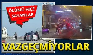 Antalya'da ölümü hiçe sayanlar! Hiçbir şey yıldıramıyor