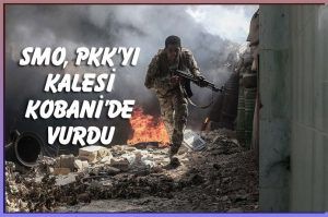 SMO PKK'yı kalesi Kobani'de vurdu