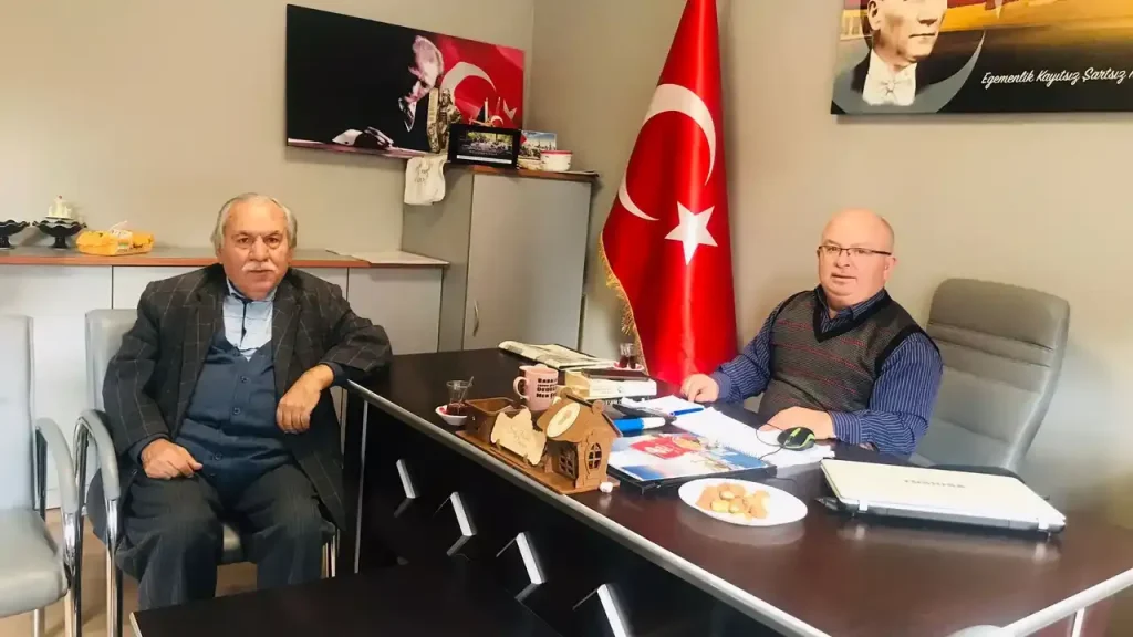 Uşaklı Şair Bekir'den, Aşçılar Odası Başkanına Ziyaret