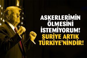 Trump: Suriye’de ne olacağına Türkiye karar verecek