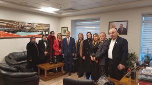 Sinop MHP KAÇEP Başkanı Tekin engelliler için Ankara’daydı