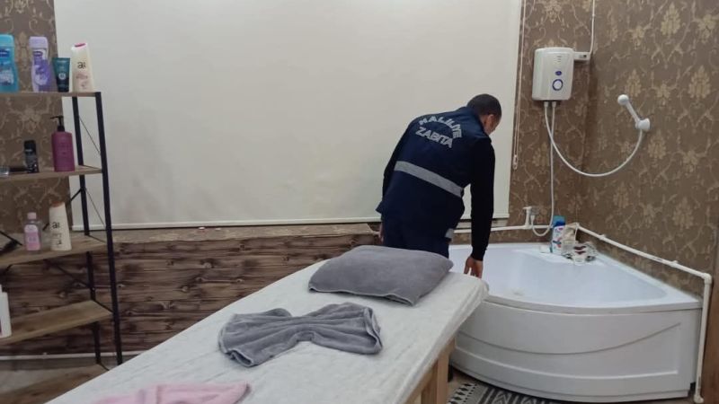 Şanlıurfa'da kaçak masaj salonlarına baskın yapıldı