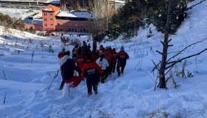 Palandöken'de milli sporcuların üzerine çığ düştü: 1 ölü, 5 yaralı