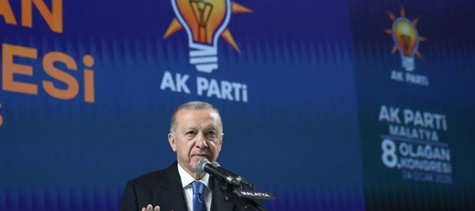 Cumhurbaşkanı Erdoğan Malatya 8. Olağan İl Kongresi'nde konuştu