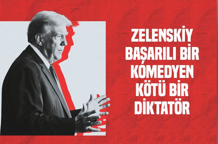 Trump : Zelenski'yi 'mütevazı derecede başarılı bir komedyen ve diktatör