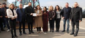 DBB'den Pınarbaşı Belediyesine araç desteği