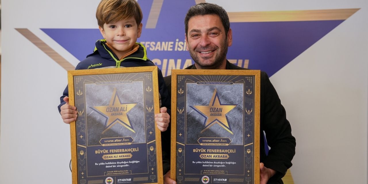 Ozan Akbaba ve oğlu... BABA-OĞUL İSİMLERİ YILDIZLARA YAZILDI!