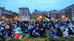 Columbia Üniversitesi'nde Filistin gösterileri yeniden başladı