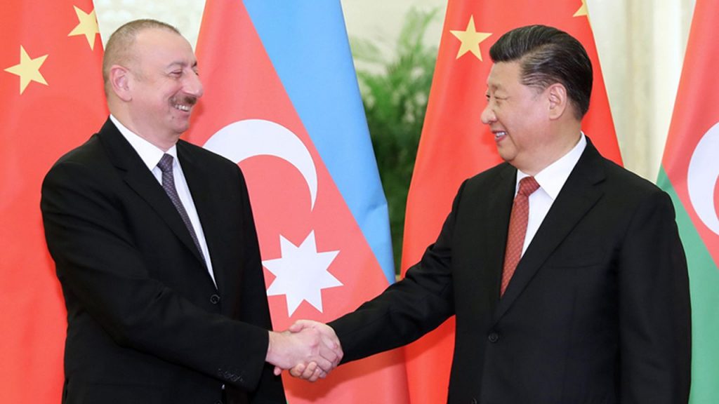 Xi Jinping, Aliyev ile görüştü