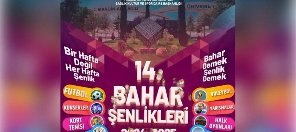 Gazze'de soykırım sürerken Artuklu Üniversitesi'nin düzenlediği "Bahar Şenlikleri" tepki çekti