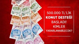 500.000 TL’lik Konut Desteği Başladı! Kimler Yararlanabilecek?