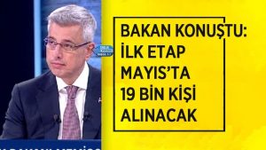 Sağlık Bakanlığı Personel Alımı Bakan Konuştu: İlk Etap Mayıs’ta 19 Bin Kişi Alınacak