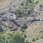 Elazığ'da yük treninin beş vagonu raydan çıktı