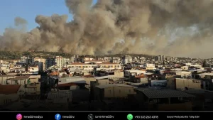 Dumanlar İzmir’i kapladı: Buca yangını kontrol altına alınıyor