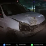 Dikili’de ters yönde giden araç motosikletle çarpıştı