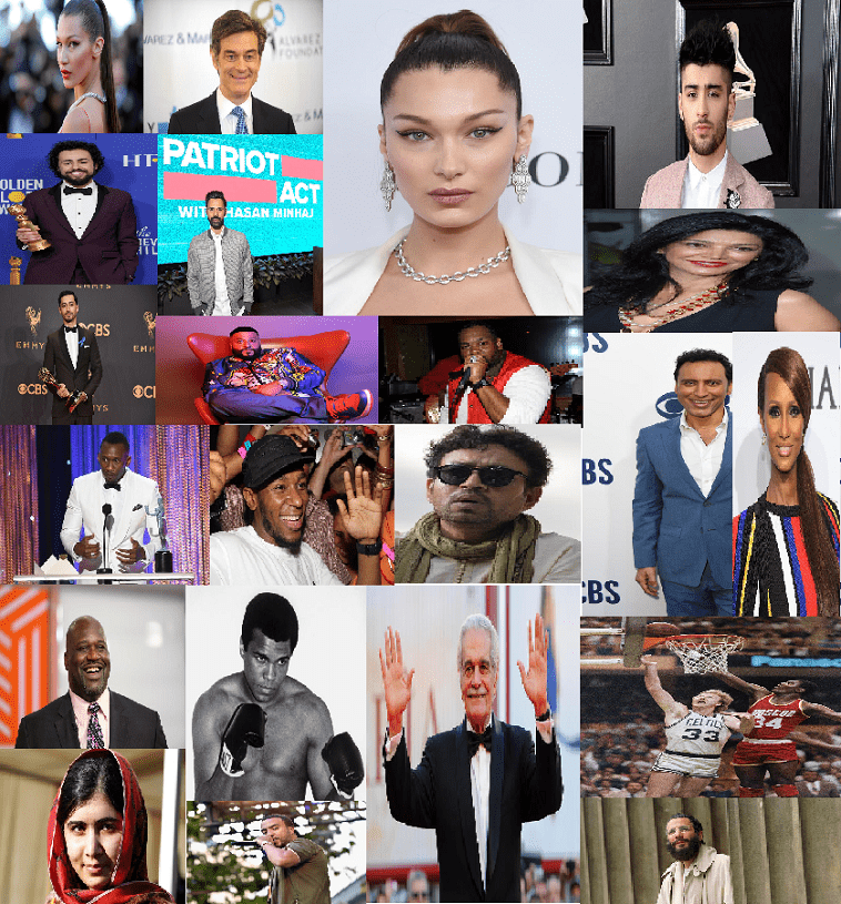 Müslüman ünlüler / Top Muslim celebrities