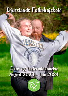 Brochure Dans og Teater på Djurslands Folkehøjskole August 2023 til Juni 2024