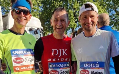 Drei Weidener Läufer glänzen beim Wien-Marathon mit Top-Zeiten