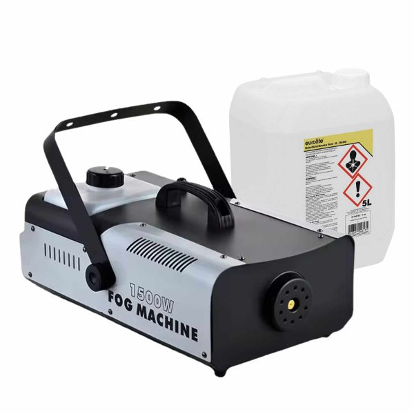 Nebelmaschine 1.500Watt mit LED und DMX miete