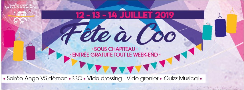 Bandeau Fête à Coo 2019