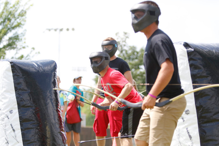 Archery tag op jouw teambuilding