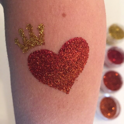 Glittertattoo