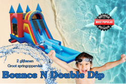 Bounce 'N' Double Dip Castle