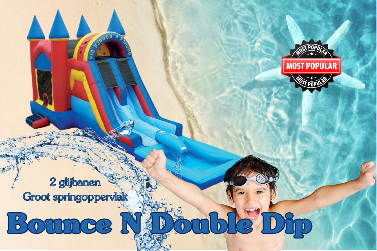 Bounce 'N' Double Dip Castle