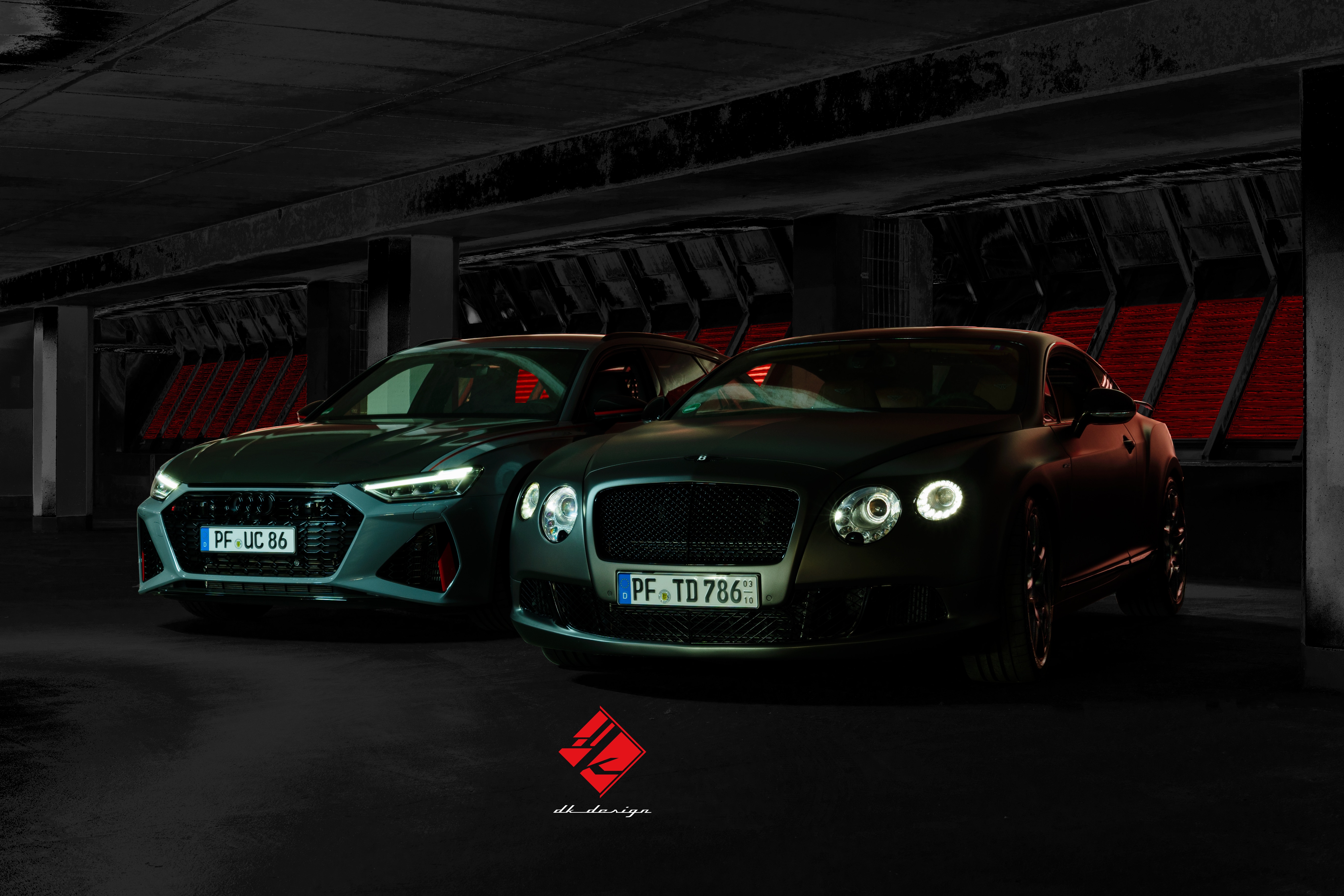 Bentley Continental GT u. Audi RS6 C8 by DK Design Shooting