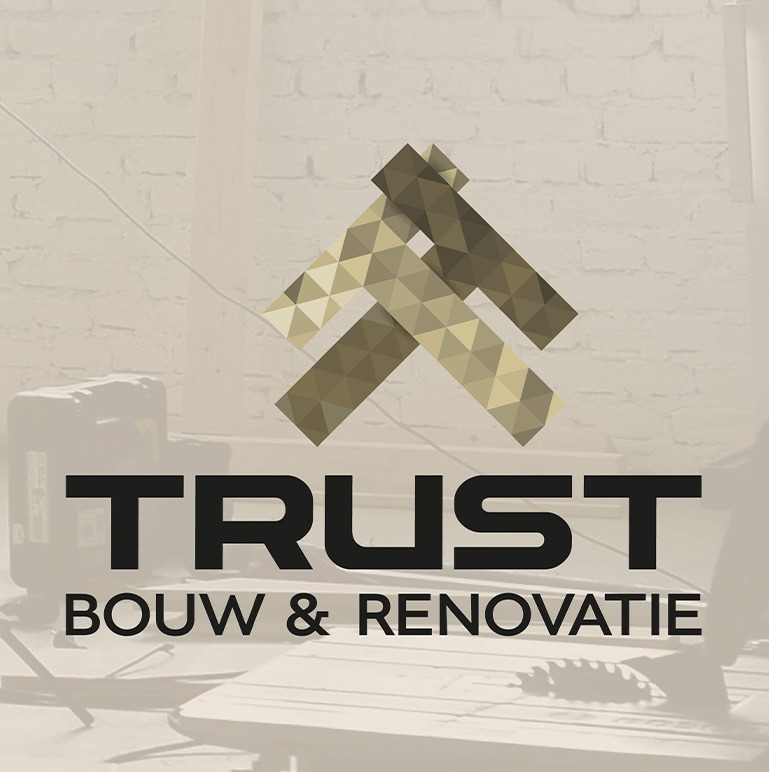 DK grafisch ontwerp doet branding Trust bouw en renovatie