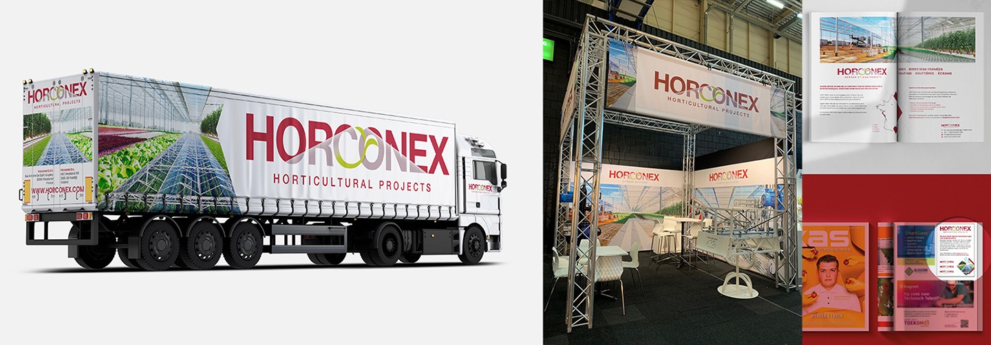 DK grafisch ontwerp | Divers drukwerk: Horconex