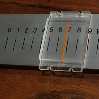 Sliding pointer window separate