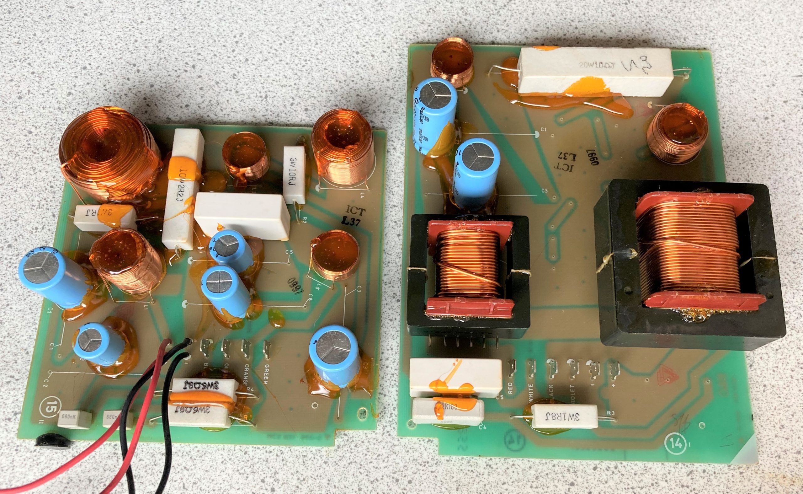 Crossover Capacitor kit Beovox Beolab Penta – Danish Sound Parts