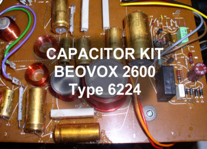 Capacitor kit Beovox 2600 Type 6224